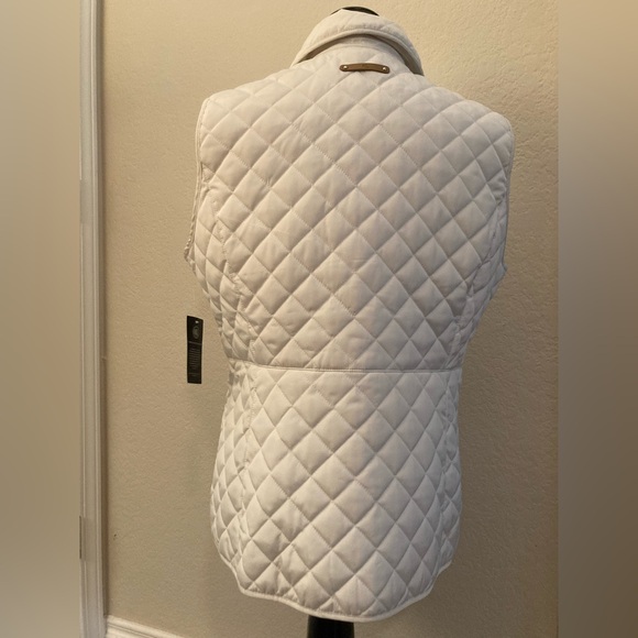 NWT Ralph Lauren White Quilted Vest - Picture 3 of 7